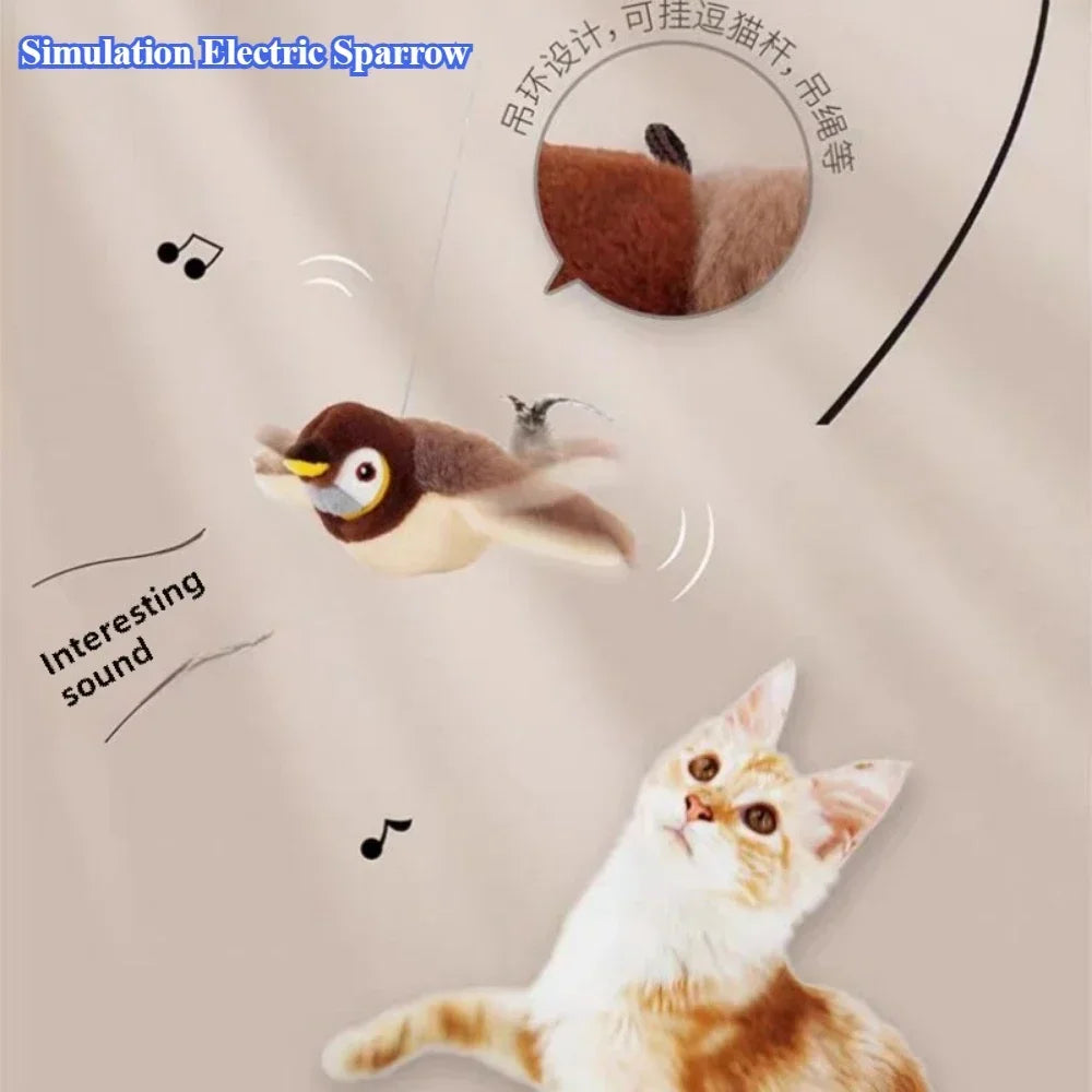 Dancing Sparrow Cat Toy